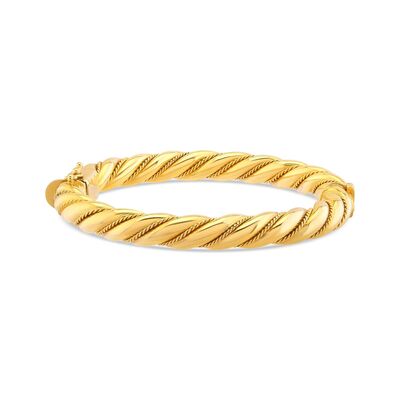 Ram Design Twisted Wire Bracelet - 22K - 3