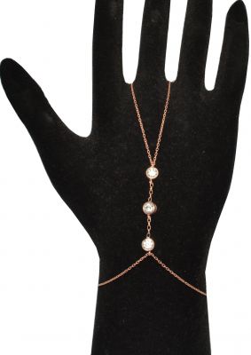 White Stones Hand Anklet Shahmaran - Pink - 1