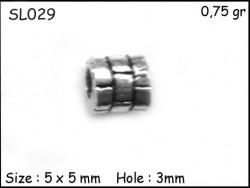 Gümüş Ara Malzeme - SL029 - Nusret