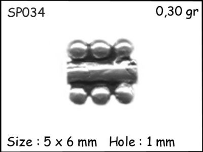Gümüş Ara Parça - SP034 - 1