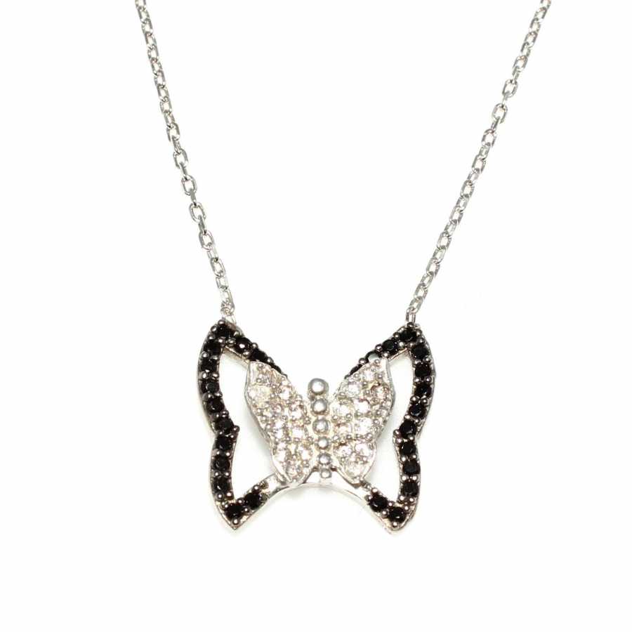 Sterling Silver Butterfly Necklace