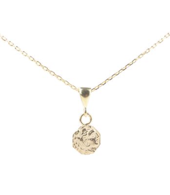 Sterling Silver Constantine Jr. Medallion Necklace, Gold Vermeil - 3