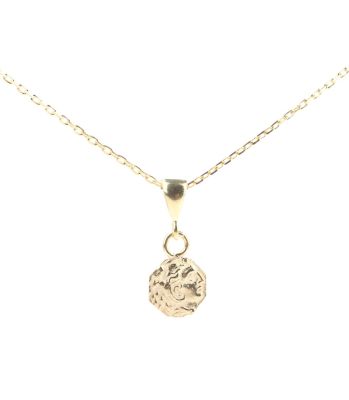 Sterling Silver Constantine Jr. Medallion Necklace, Gold Vermeil - 5