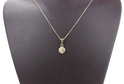 Sterling Silver Constantine Jr. Medallion Necklace, Gold Vermeil - 6