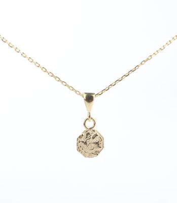 Sterling Silver Constantine Jr. Medallion Necklace, Gold Vermeil - 3