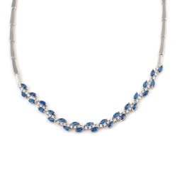 925 Sterling Silver Tennis Bracelet with Cz - 3