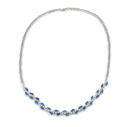 925 Sterling Silver Tennis Bracelet with Cz - Nusrettaki (1)