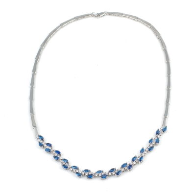 925 Sterling Silver Tennis Bracelet with Cz - 2