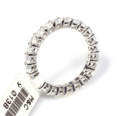 Tam Tur Yüzük H Rengi 3,30 ct - 2