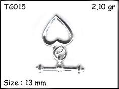 Gümüş Çubuklu Kilit - TG015 - Nusret