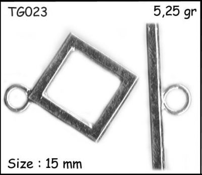 Gümüş Çubuklu Kilit - TG023 - 1