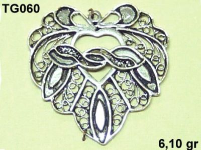 Gümüş Çubuklu Kilit - TG060 - 1