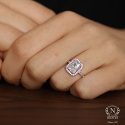 Trend 1,75 ct Emerald Cut Pırlanta Yüzük - Nusrettaki (1)