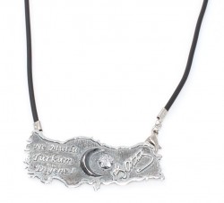 Turkey's 925 Sterling Silver Necklace - Special Item for Republic Day- October,29 - Nusrettaki (1)